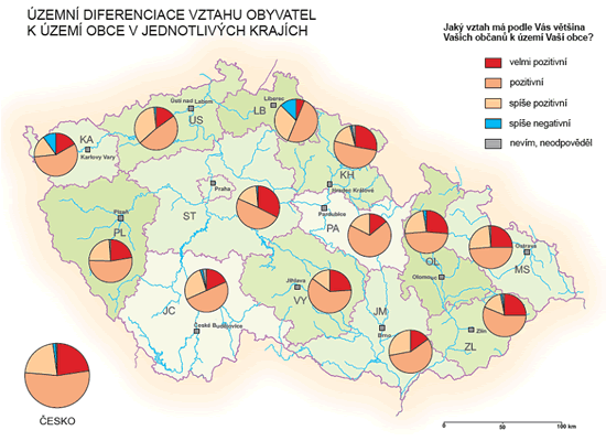 Obr. 2. Jaký vztah mají obyvatelé k&nbsp;obci