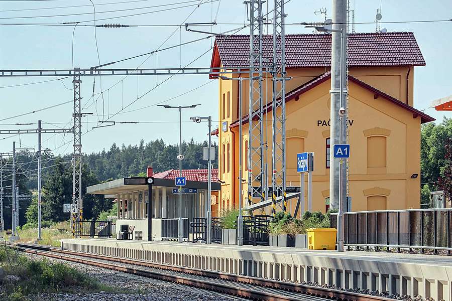 Železniční stanice Pačejov